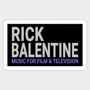 Rick Balentine Music - original logo Sticker